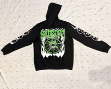 Mens Sad Boyz Graphic Print Pullover Hoodie B...