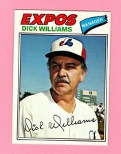 1977 O-Pee-Chee #108 Dick Williams Montreal Expos- See Picture 1977 O-Pee-Chee #108 Dick Williams Montreal Expos- See Picture