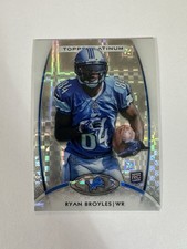 2012 Topps Platinum Ryan Broyles Xfractor RC #146 Detroit Lions Rookie Card. rookie card picture