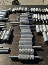 Tattoo Stainless Steel, Aluminum, And Brass Tubes Lot Tattooing Equipment