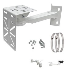 L-Shape Dome Camera Bracket, Wall Ceiling Mount for Security Dome Cameras, Wa...