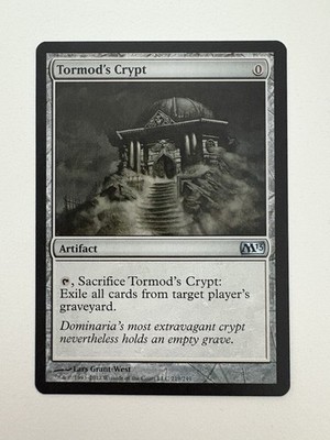 Tormod s Crypt MTG Magic the Gathering Card NM Near Mint M13
