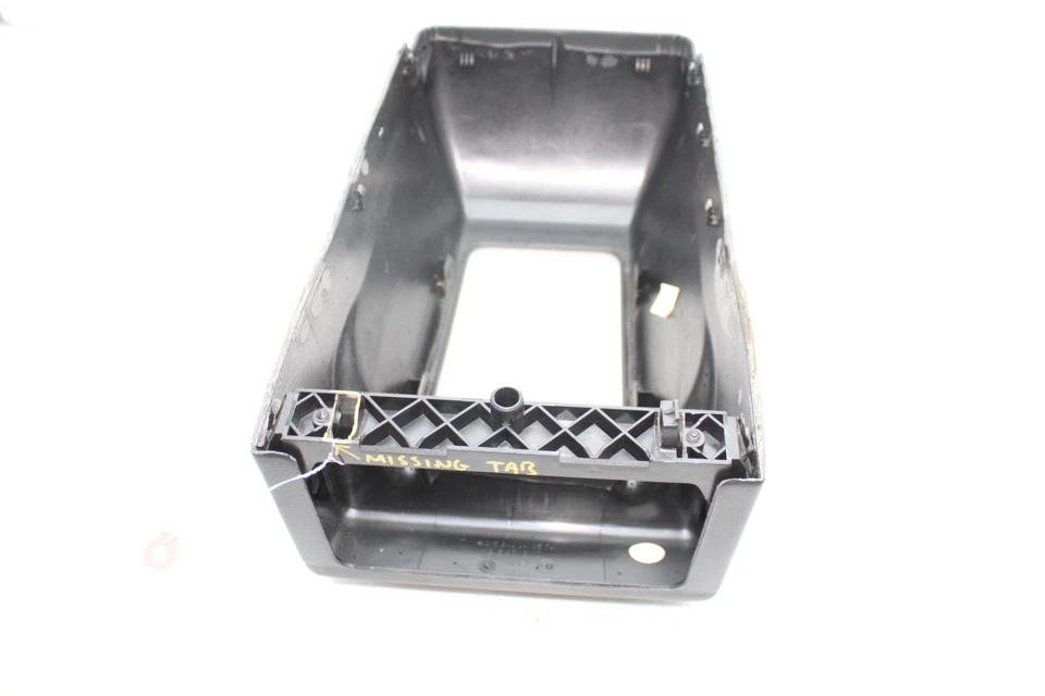 00-06 MERCEDES-BENZ C215 TAMPA TRASEIRA CONSOLE CENTRAL PRETA E6197 - Imagem 4 de 4