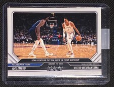 Victor Wembanyama / Joel Embiid  23-24 Panini #268 Rookie (B)