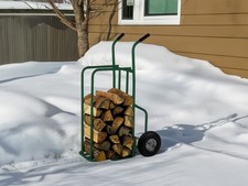 Stapelkarre bis 250kg für Kaminholzwagen Brennholzwagen Brennholzkarre Handwagen