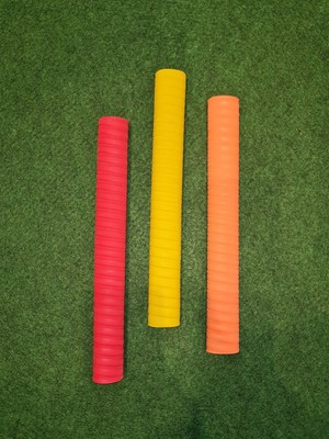 3 x Super Premium Qualität, Cricketschläger Gummigriff, Spieler Coiling Design 
