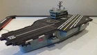 2001 GI Joe Motorized USS Saratoga Aircraft Carrier ship motor lights Sound
