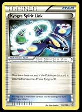 Kyogre Spirit Link XY - Primal Clash 132/160 MP Pokemon TCG | Buy 10 Get 10 Free