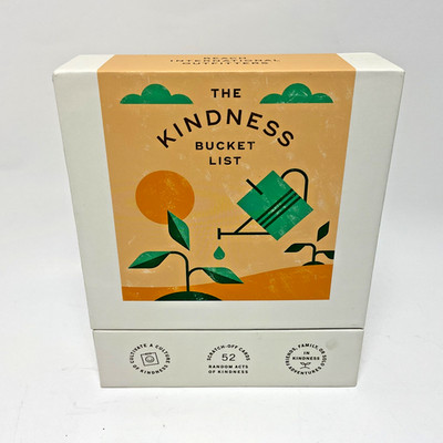 The Kindness Bucket List 52 Scratch-Off Random Acts of Kindness Cards Gift Box