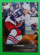 2015-16 Upper Deck Josh Anderson Young Guns Silver Foil Rookie Card RC #217 Mint. rookie card picture