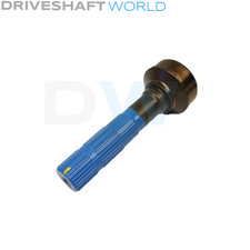 Eje de tubo 100-40-41X Ø1.937x30 spline, Ø4.000 X .095 tubo serie SPL100