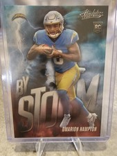 2025 Panini Absolute Football By Storm Omarion Hampton #12 RC