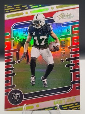 2024 Panini Absolute - Davante Adams #55 Spectrum Red 058/125