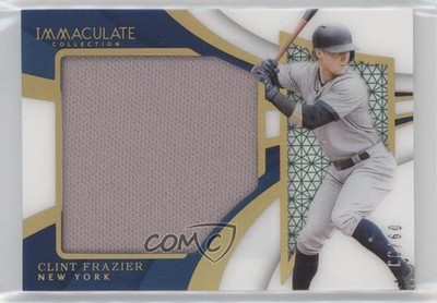 2018 Immaculate Shadowbox Materials Jumbo 9/99 Clint Frazier Rookie RC 0w8