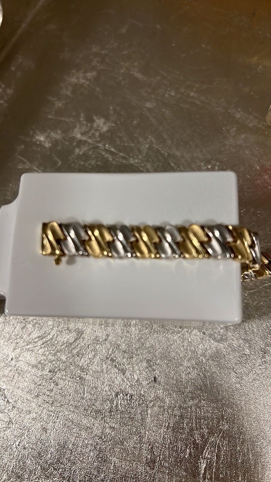 14K Gold Two Tone Womens Bracelet eBay