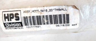 #ad HPS Assembly Hose NW16 20Inch Thnwall 103317421 $57.41
