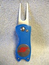 Snap On Tools BLUE Golf Divot Repair Tool And Ball Marker  BRAND NEW 