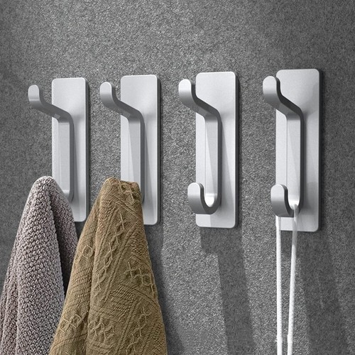 Self Adhesive Hooks Sticky Extra Strong Hanging up to 6KG Metal Heavy Duty - Picture 11 of 11
