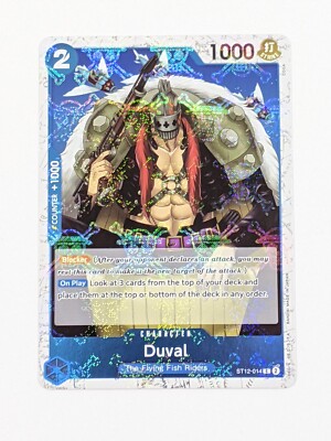 Duval ST12-014 Jolly Roger Foil PRB-01 Premium Booster ONE PIECE