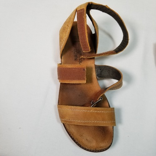 Naot Leather Slip On Strap Womens Size US 8 EU 39 Brown. - Picture 4 of 17
