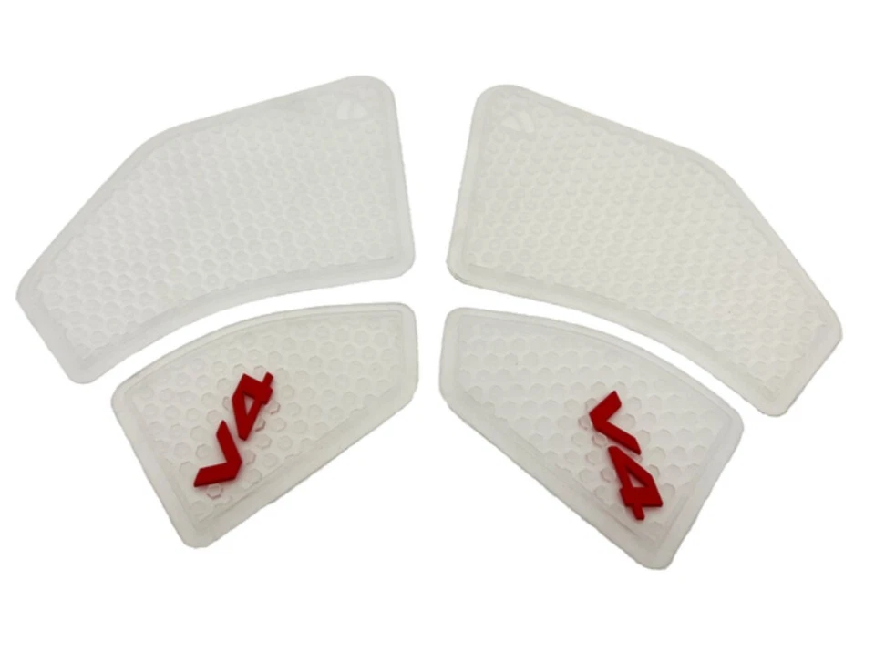 DUCATI PANIGALE V4 Streetfighter Rubber Anti slip Tank Pads - Image 2 of 4