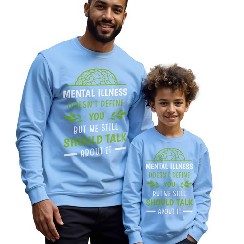 Mens Kids Illness Brain Mental Health Awareness Sweatshirt Jumper Anxiety #MHA - Picture 19 of 29