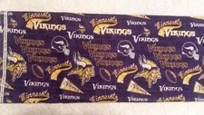 Minnesota Vikings Cotton Fabric 18x44 inches,1/2 yard-Sewing, Quilting, Masks