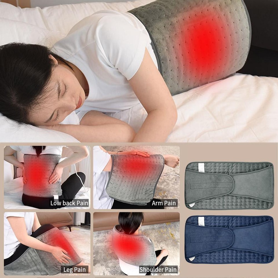 Electric Heating Pad Physiotherapy Blanket Shoulder Relief . Back Pain