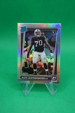 2021 Donruss Optic Rated Rookies Holo #266 Alex Leatherwood Las Vegas Raider TU1