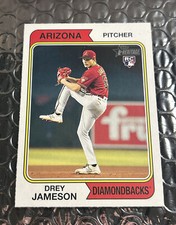 2023 Topps Heritage - #257 Drey Jameson (RC) ~ Arizona Diamondbacks