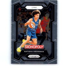 2024 Panini WNBA Monopoly Prizm Basketball Natisha Hiedeman Base #62 Lynx