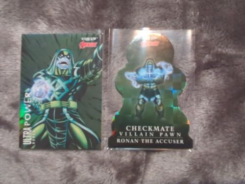 Ronan The Accuser 2022 Fleer Ultra Avengers Ultra Power And Checkmate Pawn - Picture 1 of 3