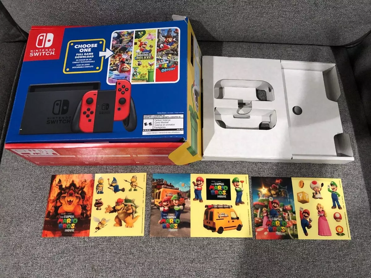 Nintendo Switch Mario Choose One Bundle 