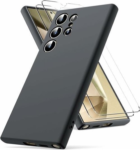Coque Mat Noir + Verre Trempé Pour Samsung Galaxy S24, S24 PLUS , S24 ULTRA - Photo 19 sur 22