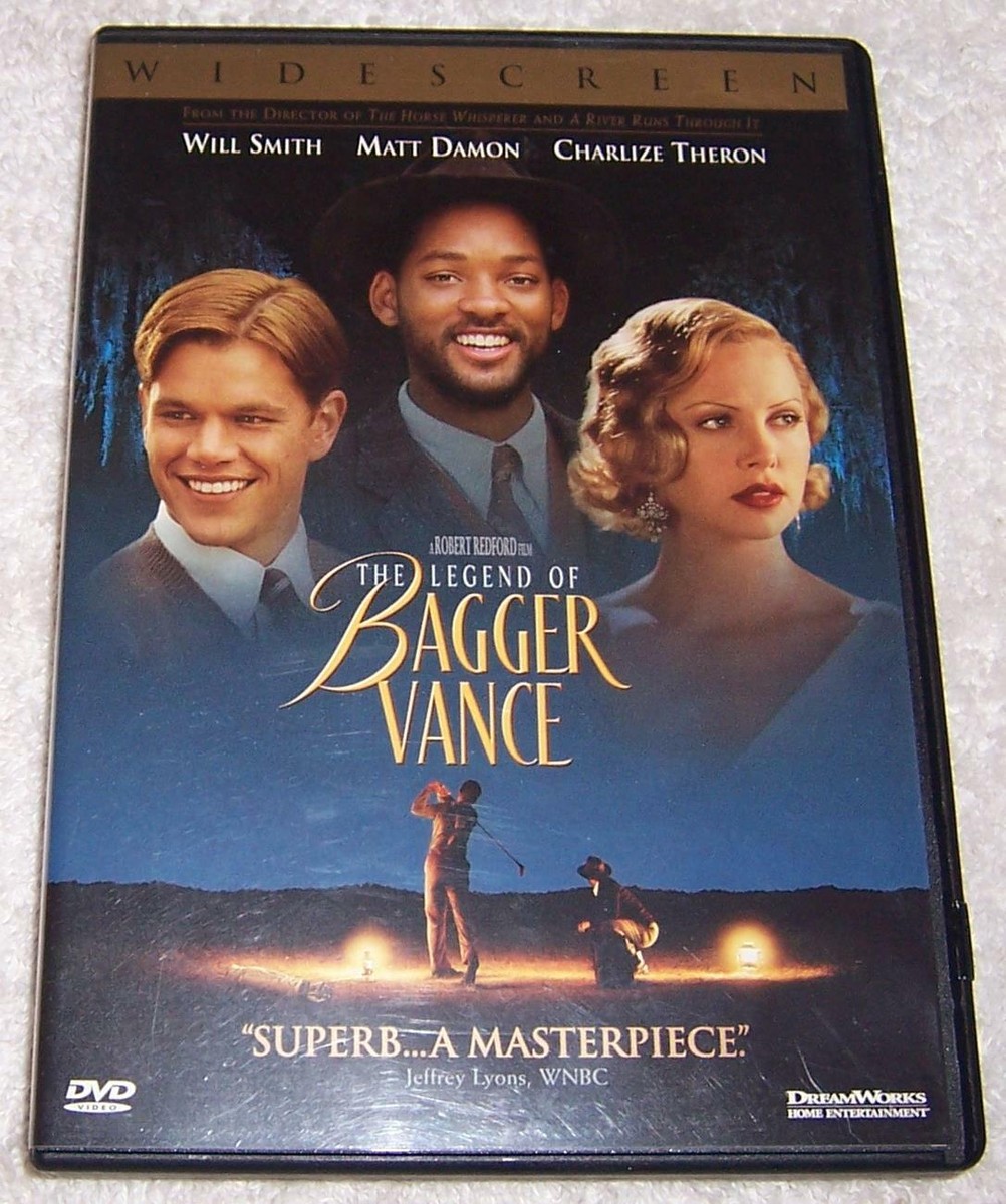 The Legend of Bagger Vance DVD Will Smith Matt Damon Charlize
