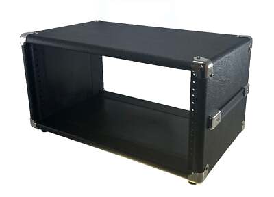 PROCRAFT 5U 12'' Deep Rack Case in Black Tolex Wrap - Side Handle w/ Rack Screws