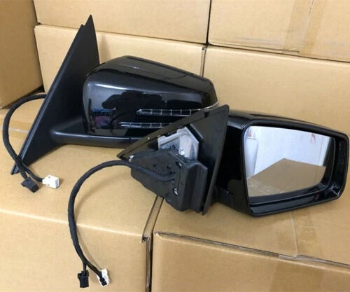 Juego de espejos retrovisores Facelift W204 para Mercedes Benz Clase C C200 C180 C300 negro Foto 2 de 4