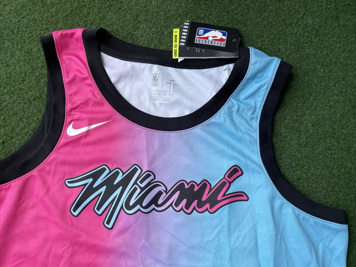 miami heat pink and blue shirt