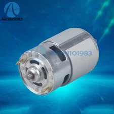 DC 12V High Speed Motor 775 12000RPM Large Torque Ball Bearing Shaft Tools