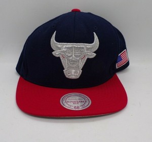 red white and blue snapback hat