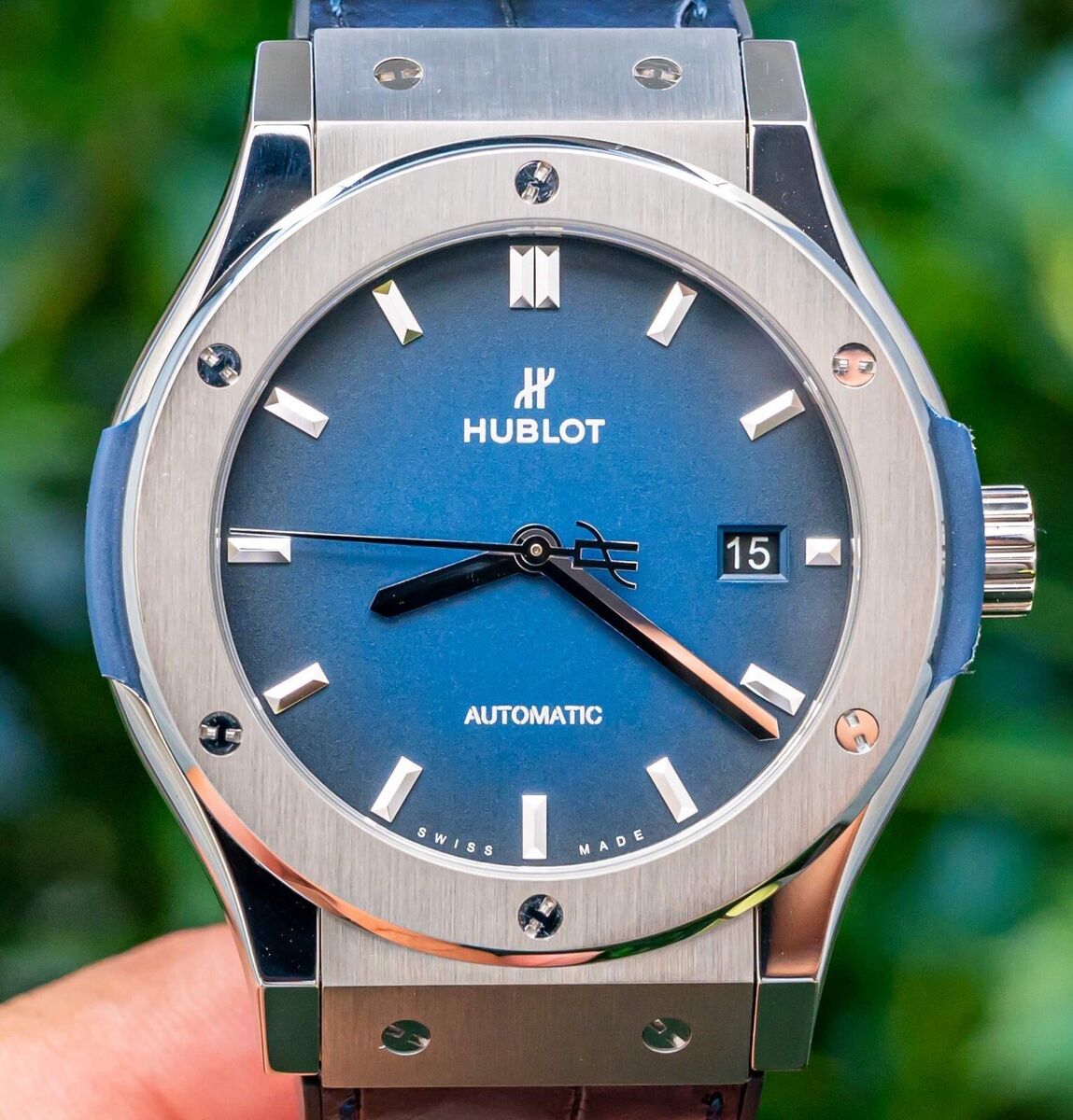 Hublot Classic Fusion Titanium Deep Blue 42 mm Box Papers Hublot Classic Fusion Titanium Deep Blue 42 mm Box Papers