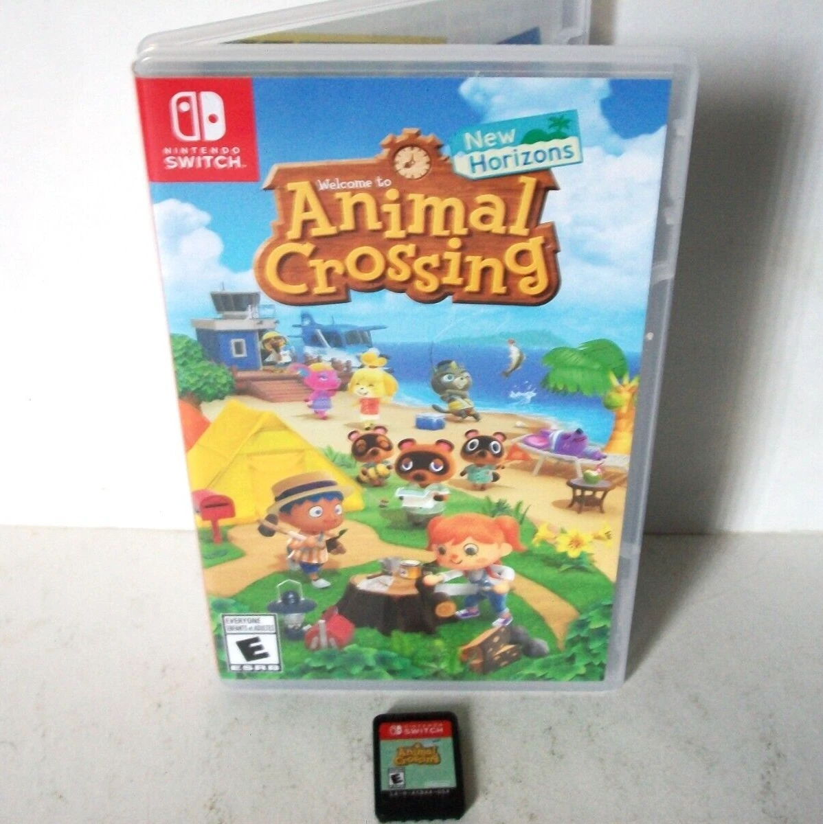 Animal Crossing New Horizons Nintendo Switch Cartridge Game Case Horizon amiibo
