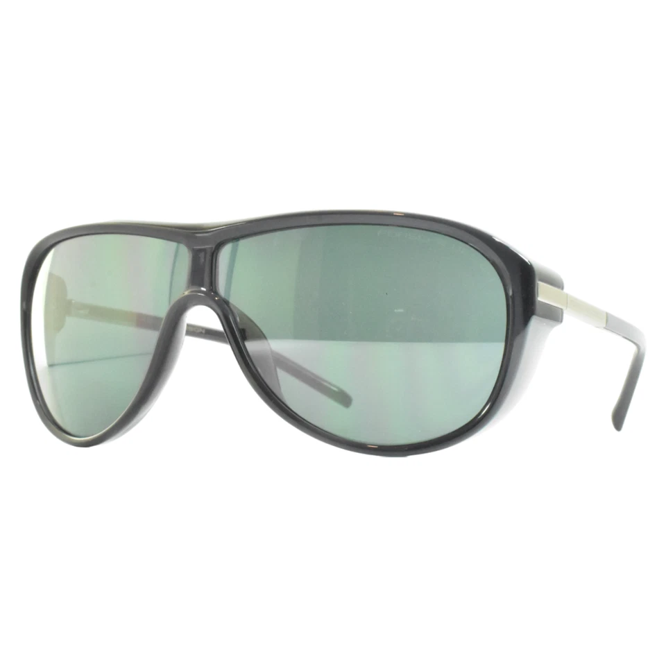 NEW!! Porsche P8598 A Full Rim Blue/Black Mens Shield Sunglasses