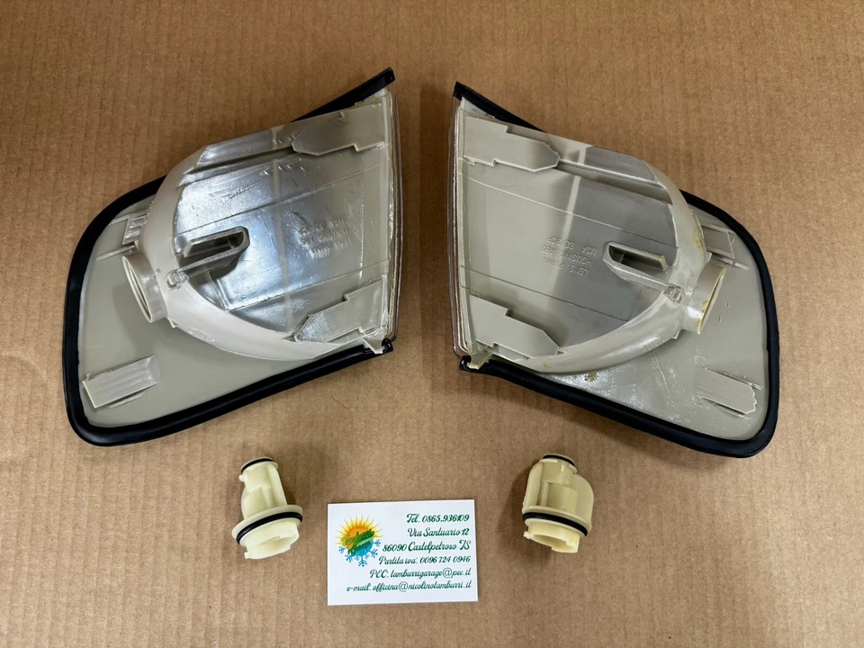 Audi 100 1990/1995 Coppia Fanali Freccia Anteriore 20471000 20470000 - Immagine 4 di 4