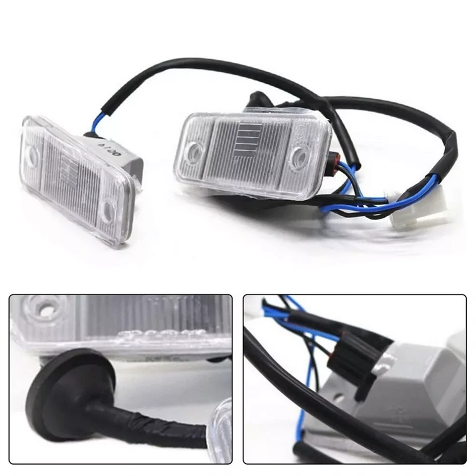 1x After License Plate Light 925012B000 92501-2B000 For Hyundai Santa Fe 2006-12 — 第 4/4 张图片