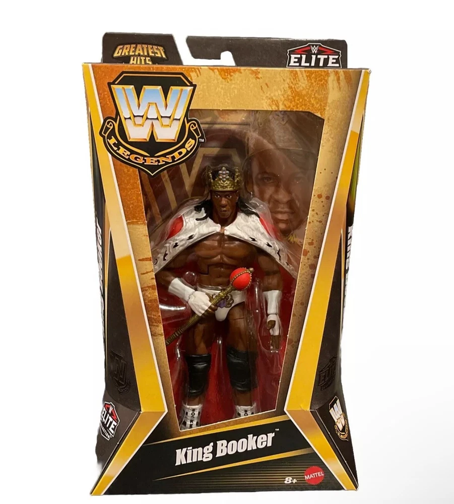 Wwe Elite Target Legends King Booker Signed Auto Swau Cert