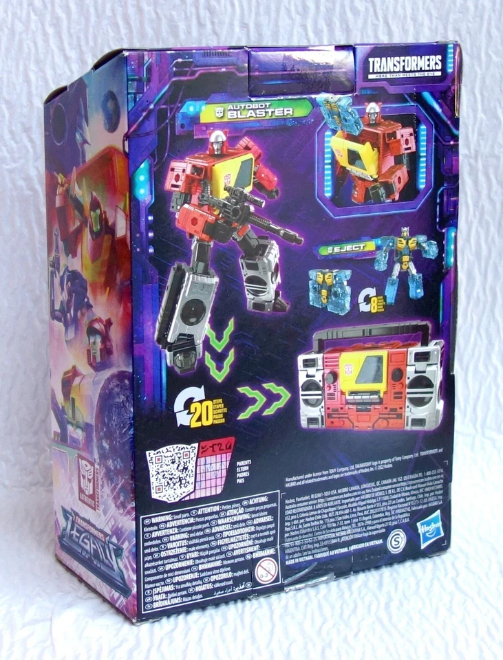 Transformers Generations Legacy Autobot Blaster & Eject Classe Voyager - Photo 3/3