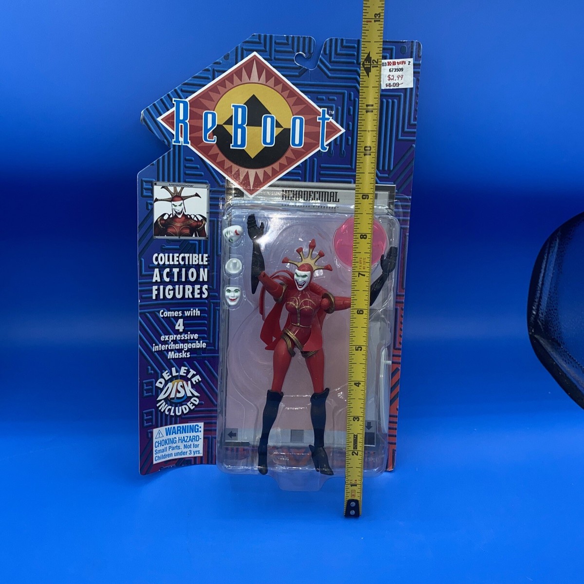 Figurine REBOOT Hack 1995 - Irwin Toys - Sous Blister - Power Rangers