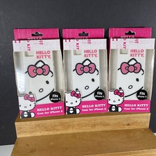 NOS LOT OF 3 Hello Kitty Phone Case WHITE for iPhone 5 Sanrio
