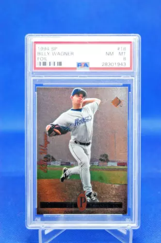 BILLY WAGNER 1994 SP #18 FOIL RC PSA 8 NM-MINT - 2025 MLB HOF? - Qty 2 Avail
